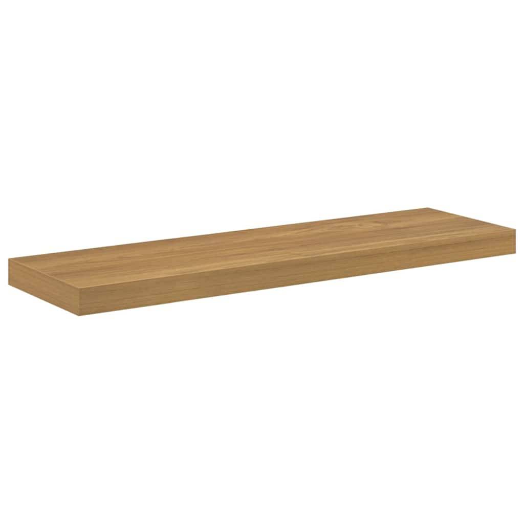 vidaXL Wandregal Wandmontiert Braun 80 x 23,5 x 4 cm Holzwerkstoff