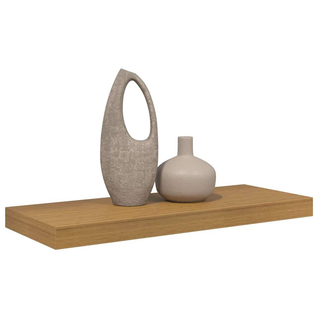 vidaXL Wandregal Wandmontiert Beige 60 x 23 x 4 cm Holzwerkstoff