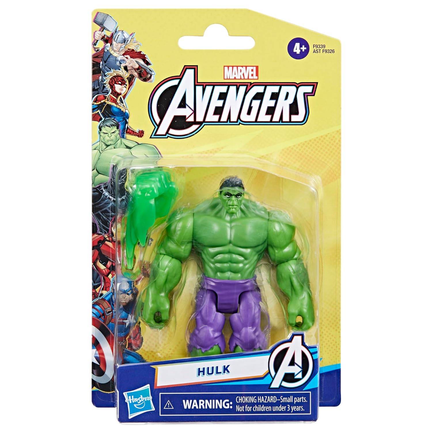 Marvel Avengers Epic Hero Series Hulk Deluxe Action-Figur ab 4 Jahre
