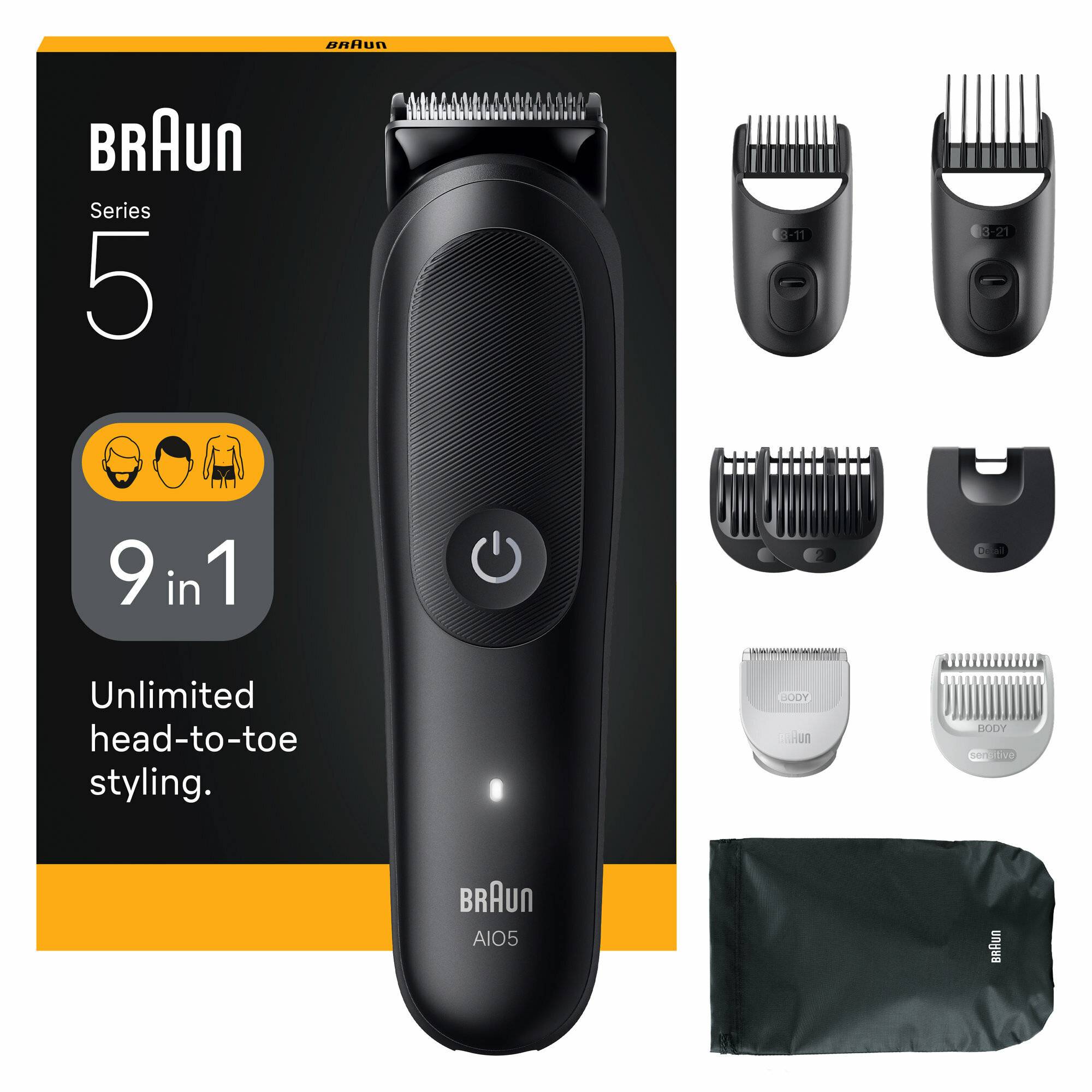 Serie 5 AIO5540 9-in-1-Multifunktions-Trimmer