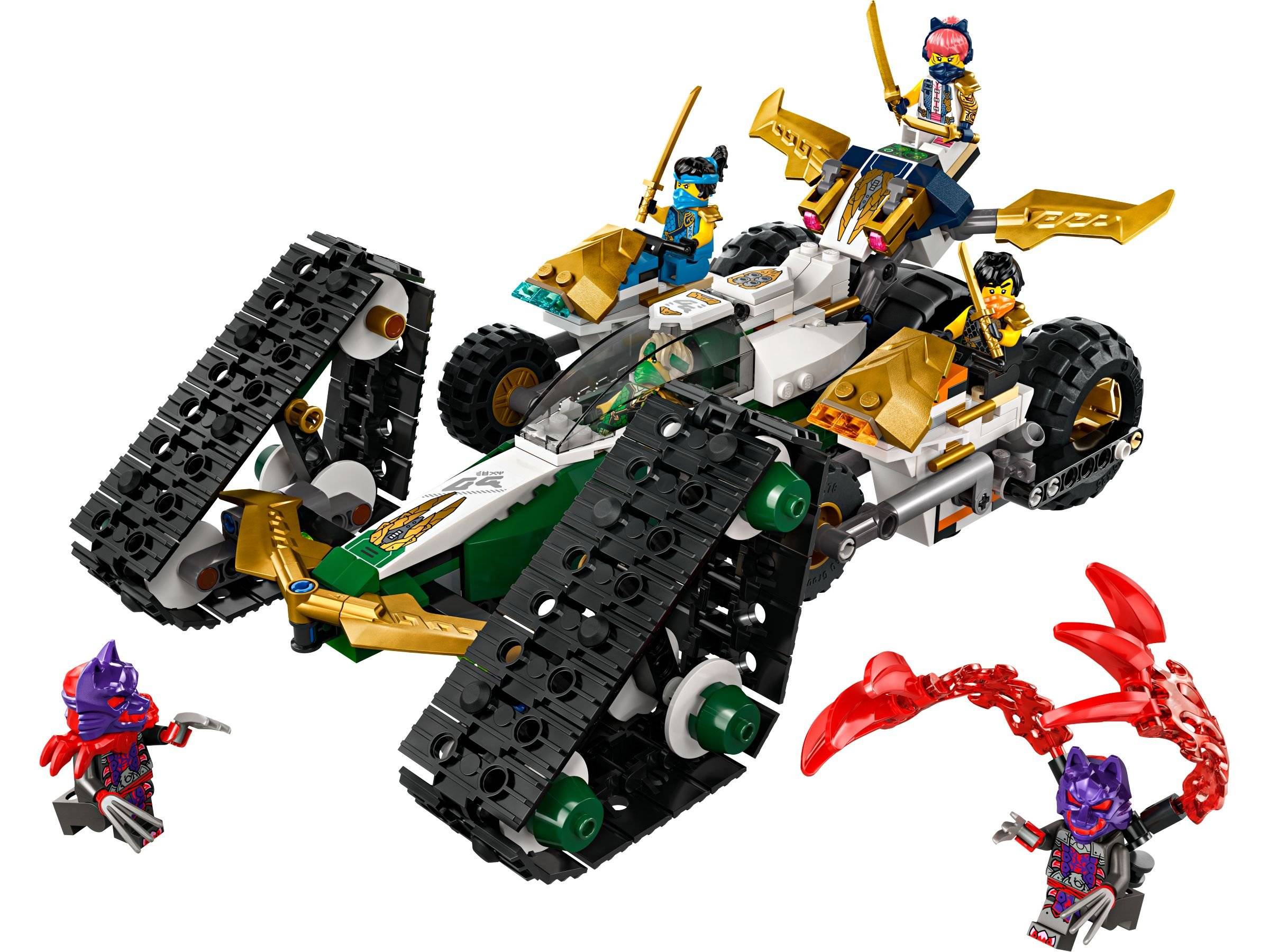 LEGO® NINJAGO® 71820 Kombi-Raupe des Ninja-Teams