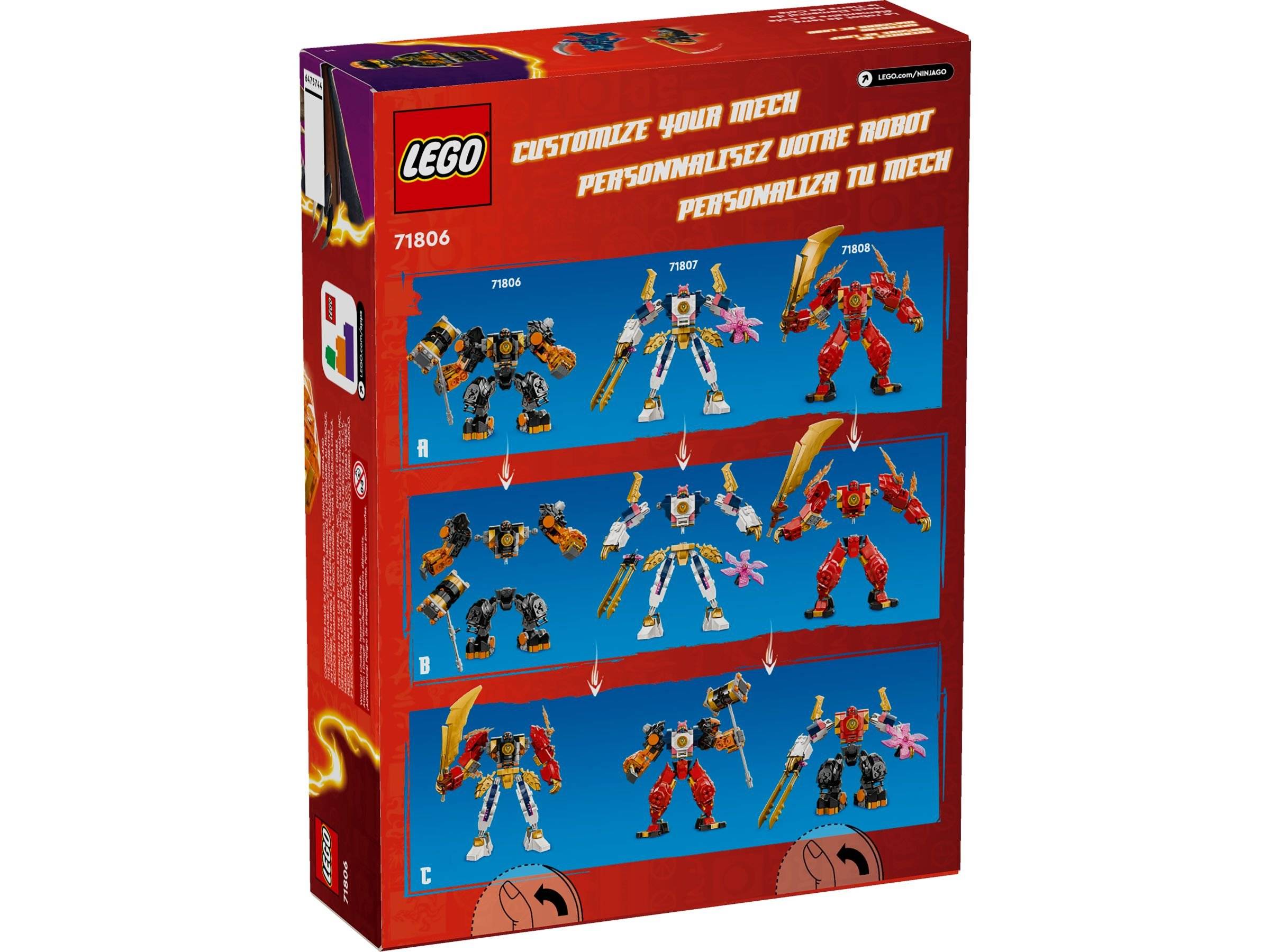 LEGO® NINJAGO® 71806 Coles Erdmech