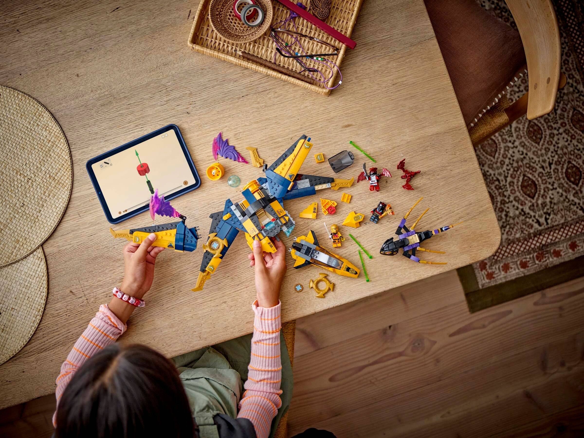 LEGO® NINJAGO® 71833 Ras und Arins Super-Sturmflieger