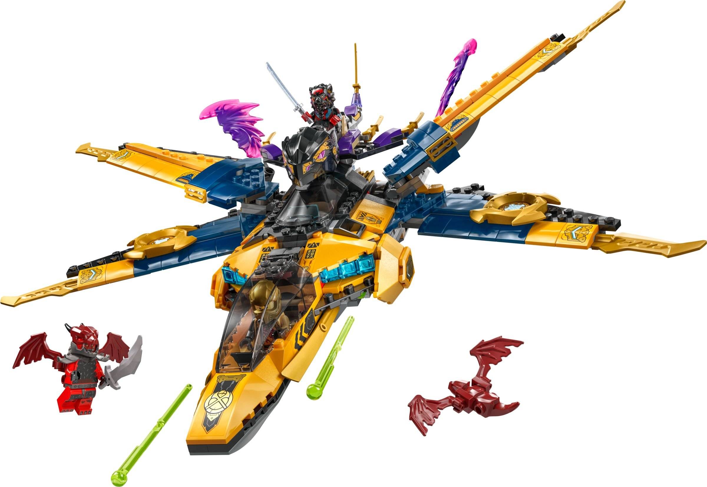 LEGO® NINJAGO® 71833 Ras und Arins Super-Sturmflieger