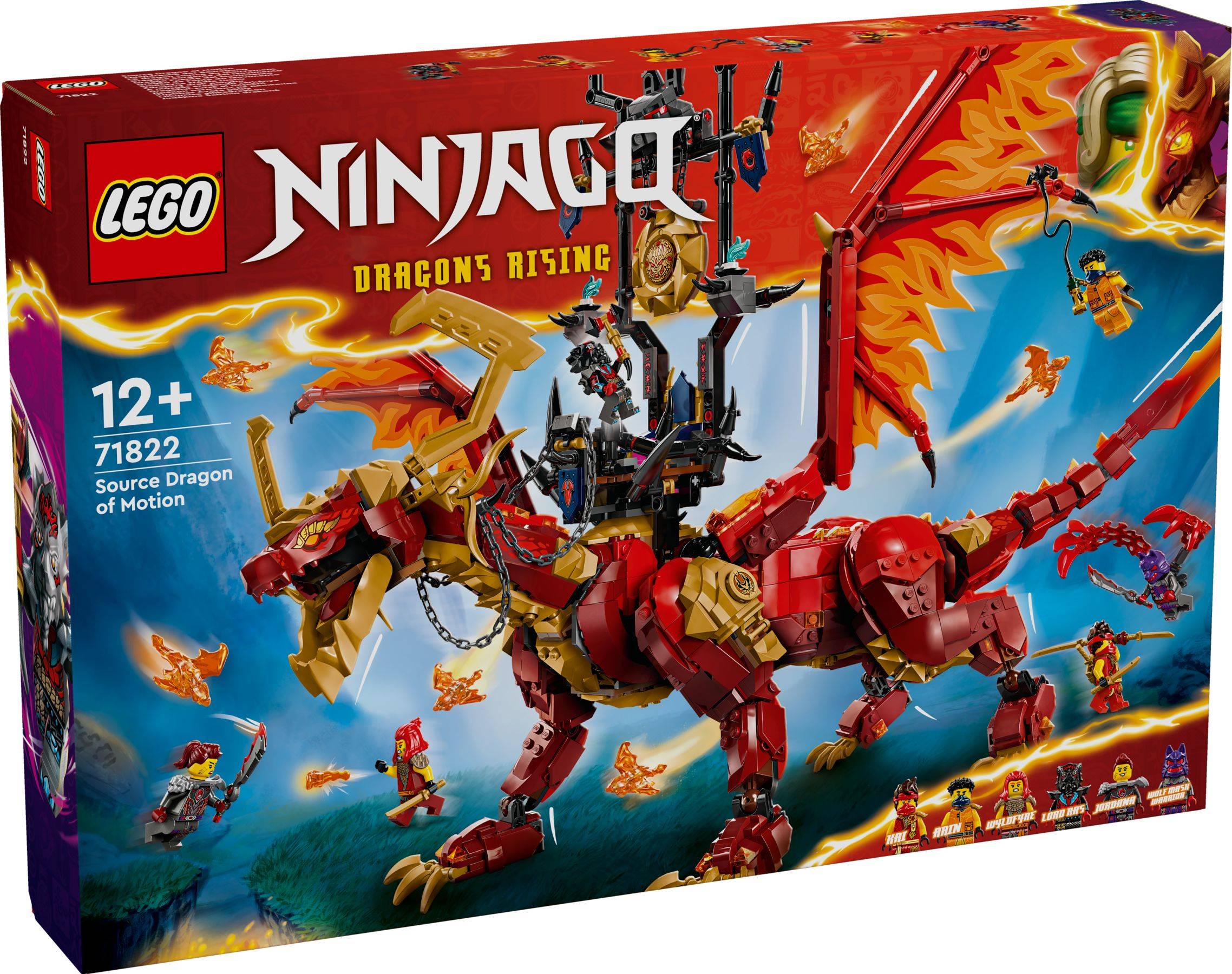 LEGO® NINJAGO® 71822 Quelldrache der Bewegung