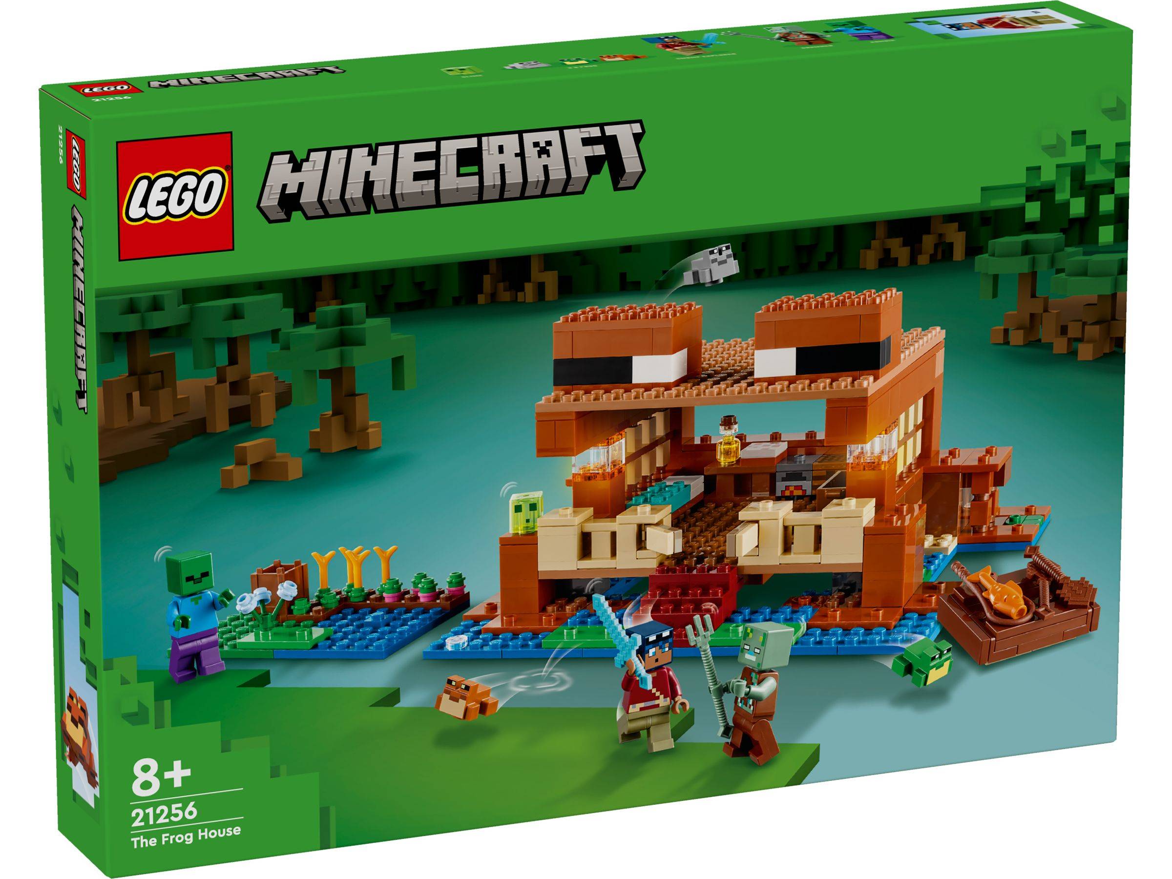 LEGO® Minecraft™ 21256 Das Froschhaus