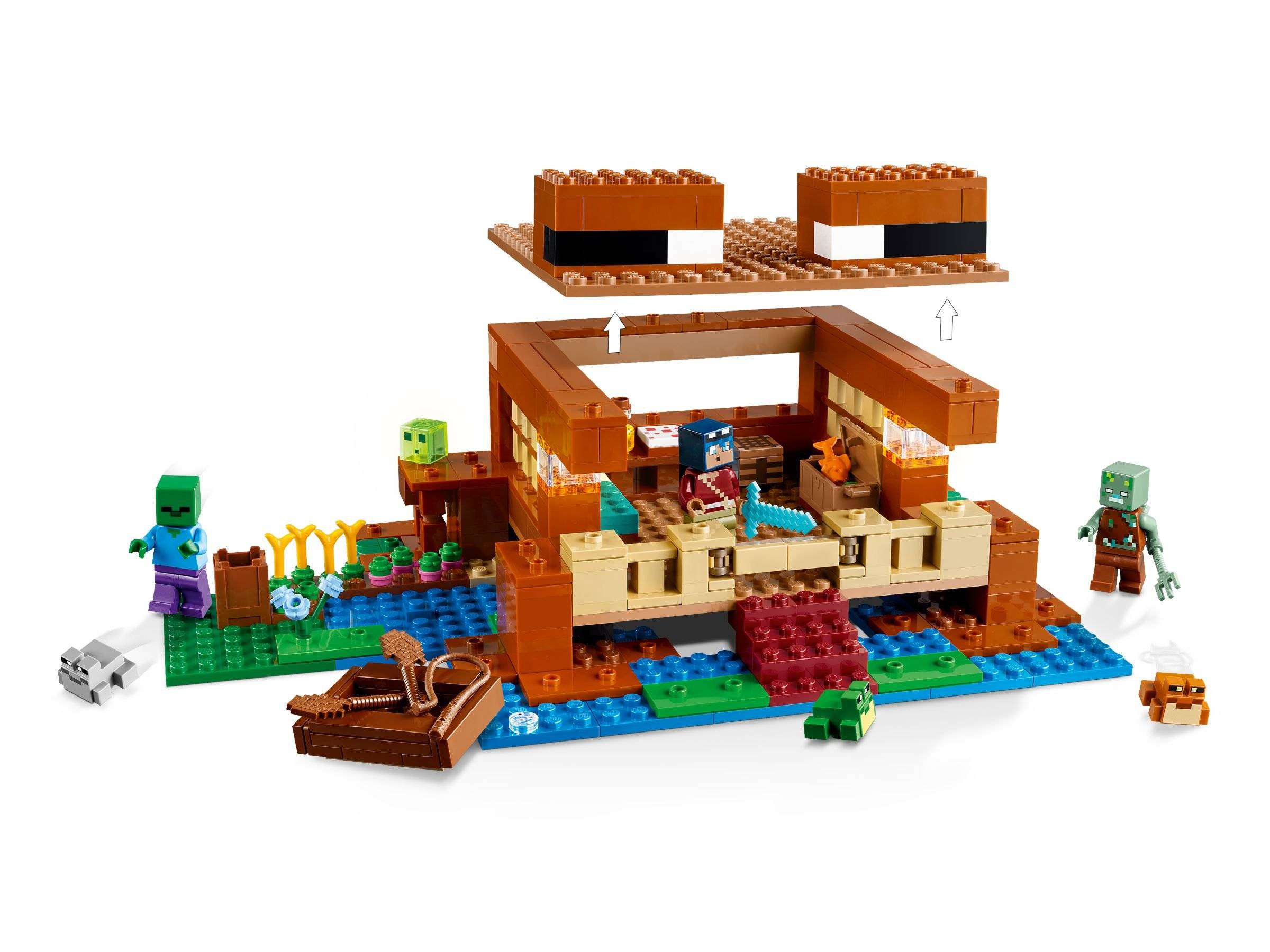 LEGO® Minecraft™ 21256 Das Froschhaus
