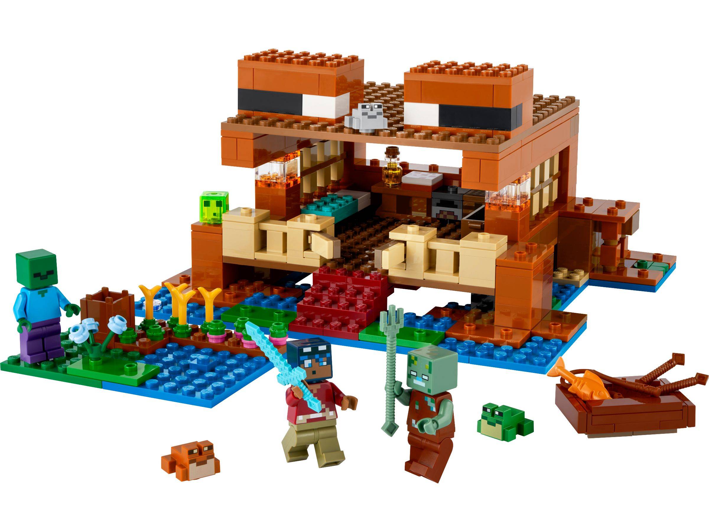 LEGO® Minecraft™ 21256 Das Froschhaus