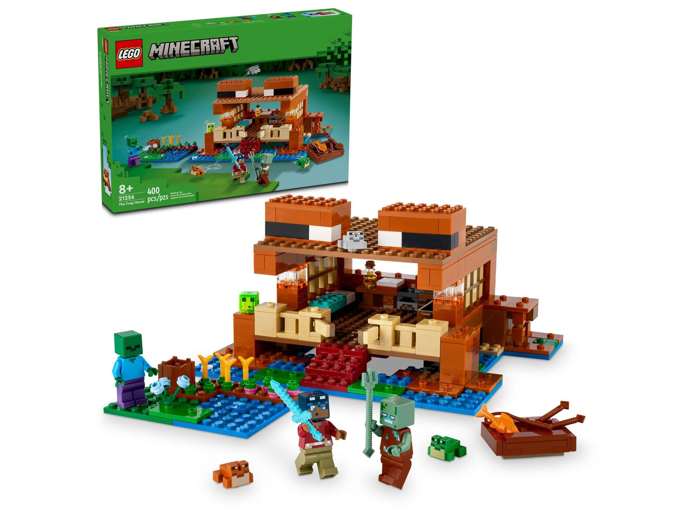 LEGO® Minecraft™ 21256 Das Froschhaus