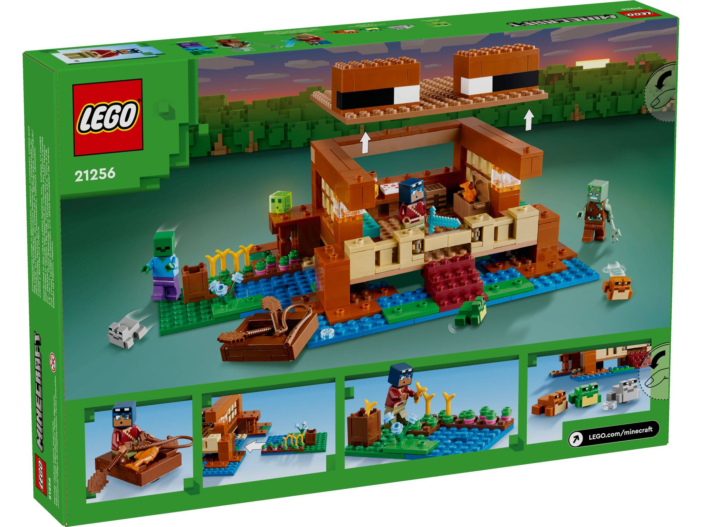 LEGO® Minecraft™ 21256 Das Froschhaus