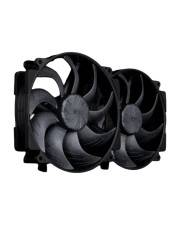 Noctua NF-A14x25r G2 PWM Sx2-PP chromax.black Gehäuseluefter 140 mm Gehäuse-Lüfter 12 V