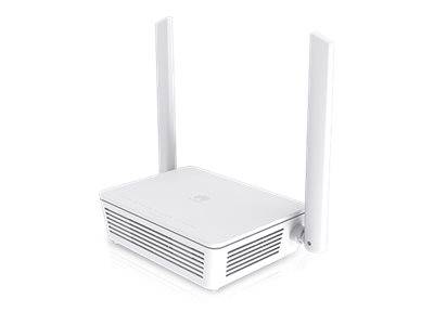 Ein weißer WLAN-Router mit zwei Antennen, entwickelt für den Heimgebrauch, mit einem schlichten und kompakten Design, das sich perfekt in moderne Inneneinrichtungen einfügt.
