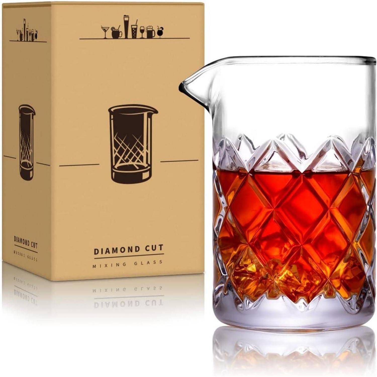 Premium 18oz Kristall Cocktail Rührglas Zubehör für Bars