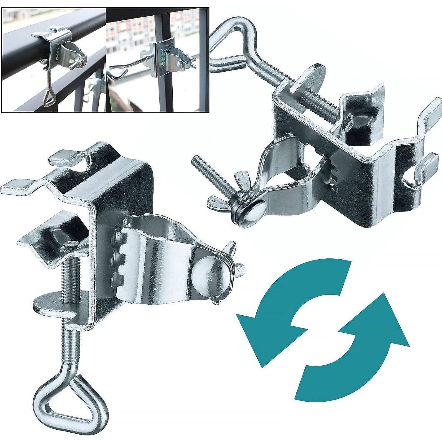 Sonnenschirm Clip Schirmhalter Tischklammer Tragbar Universal