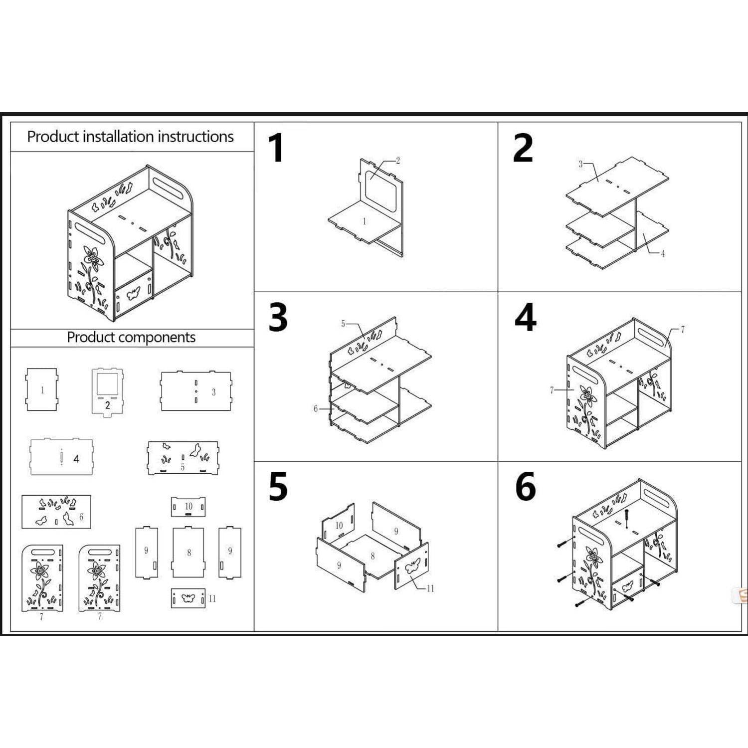 Make up Organizer Schubladen Kosmetikbox Schminktisch