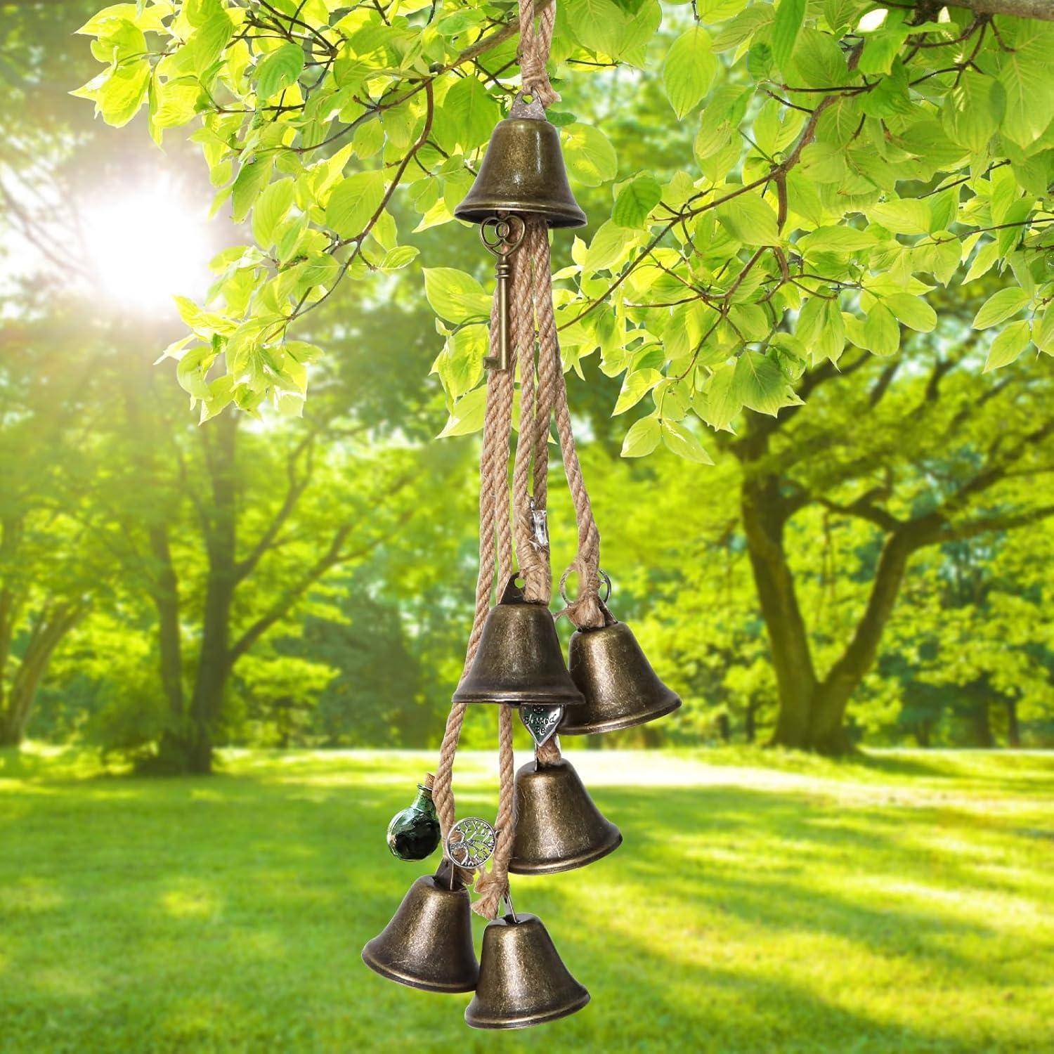 Windspiel Hexenglocken Hängend Garten 6 6 Glocken (Durchmesser: 48 mm)