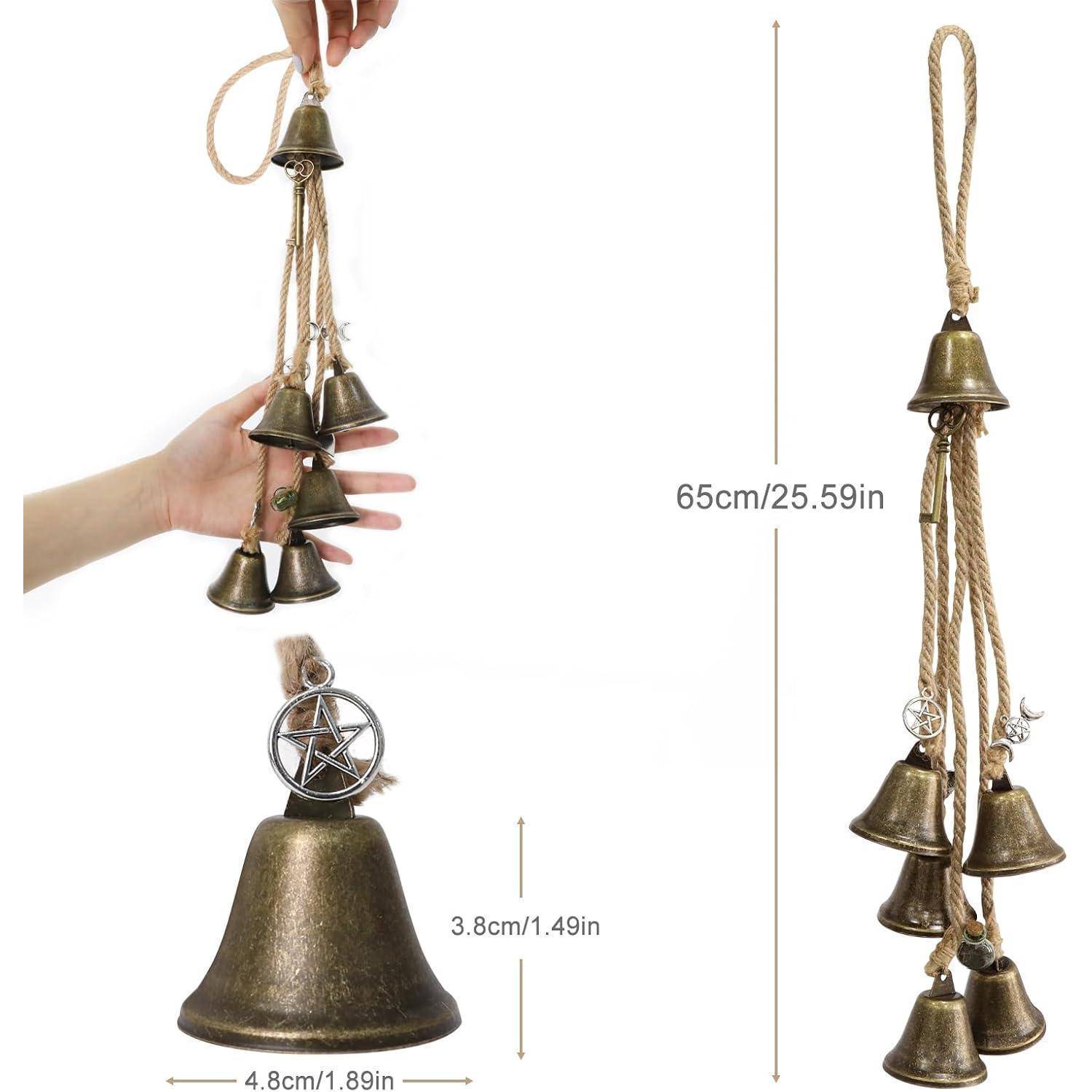 Windspiel Hexenglocken Hängend Garten 6 6 Glocken (Durchmesser: 48 mm)