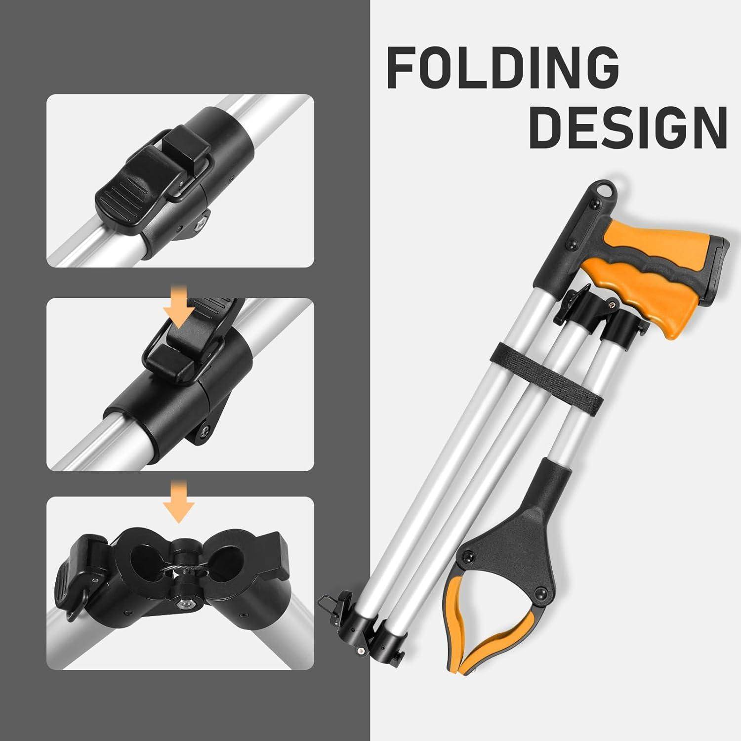 Greifzange für Senioren Greifzange 108cm Folding Magnetarm 360°