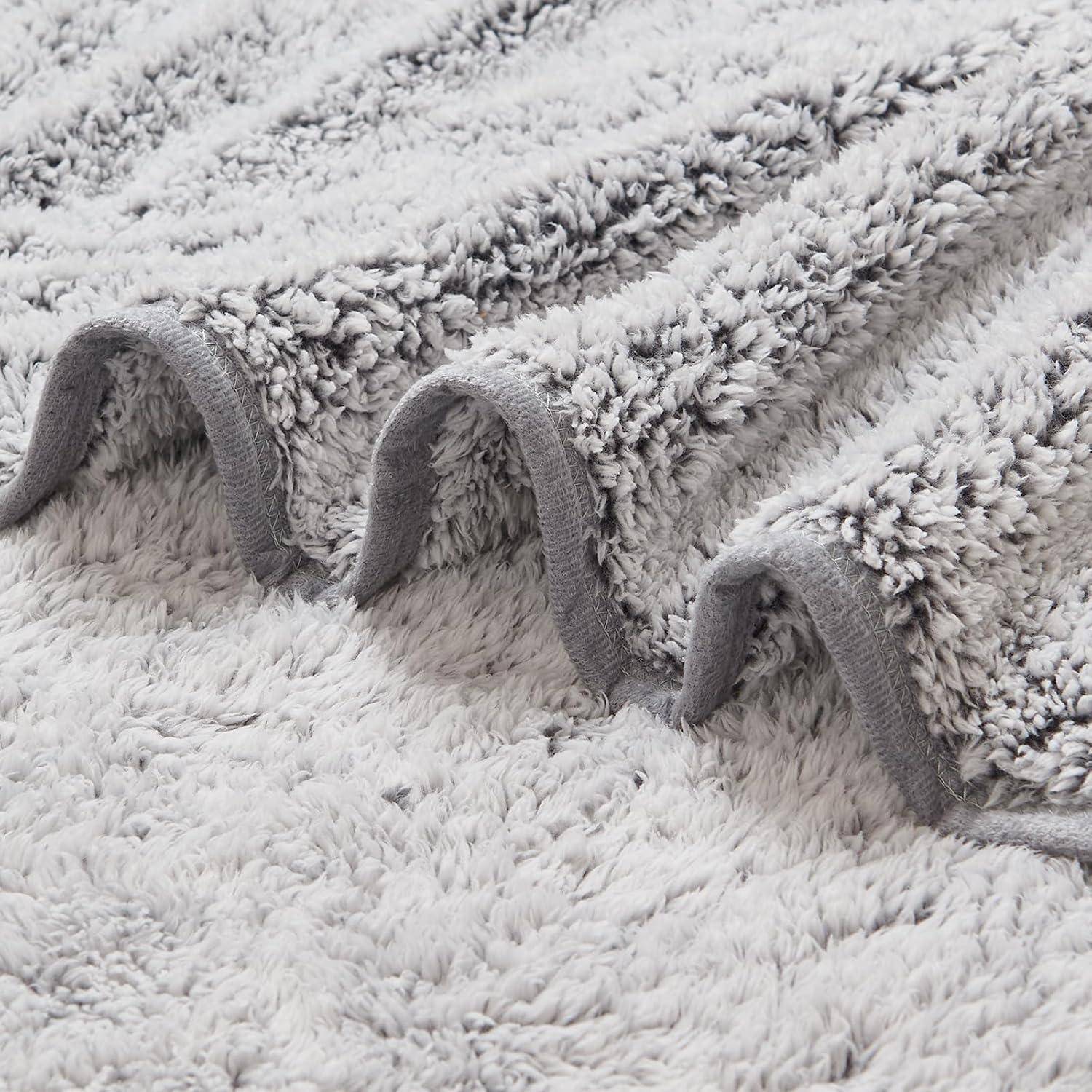 Kuscheldecke Flauschig Sofadecke Sherpa Doppelgesicht Extra 130x150cm