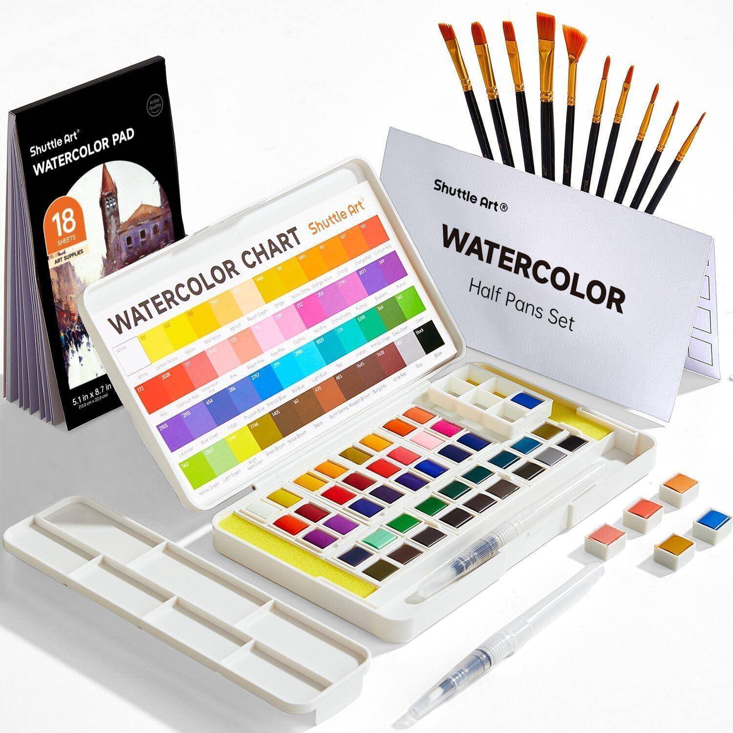 Aquarellfarben Set, 48