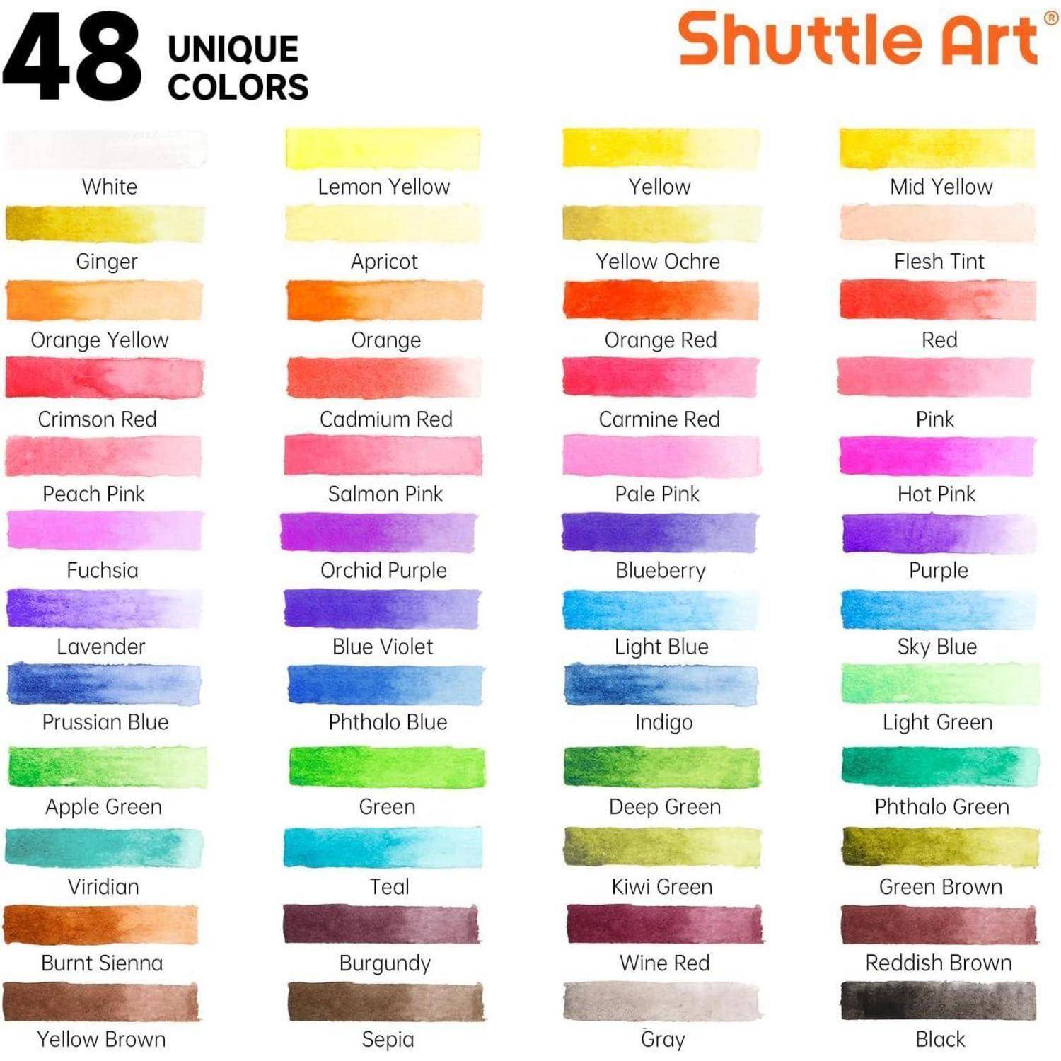 Aquarellfarben Set, 48