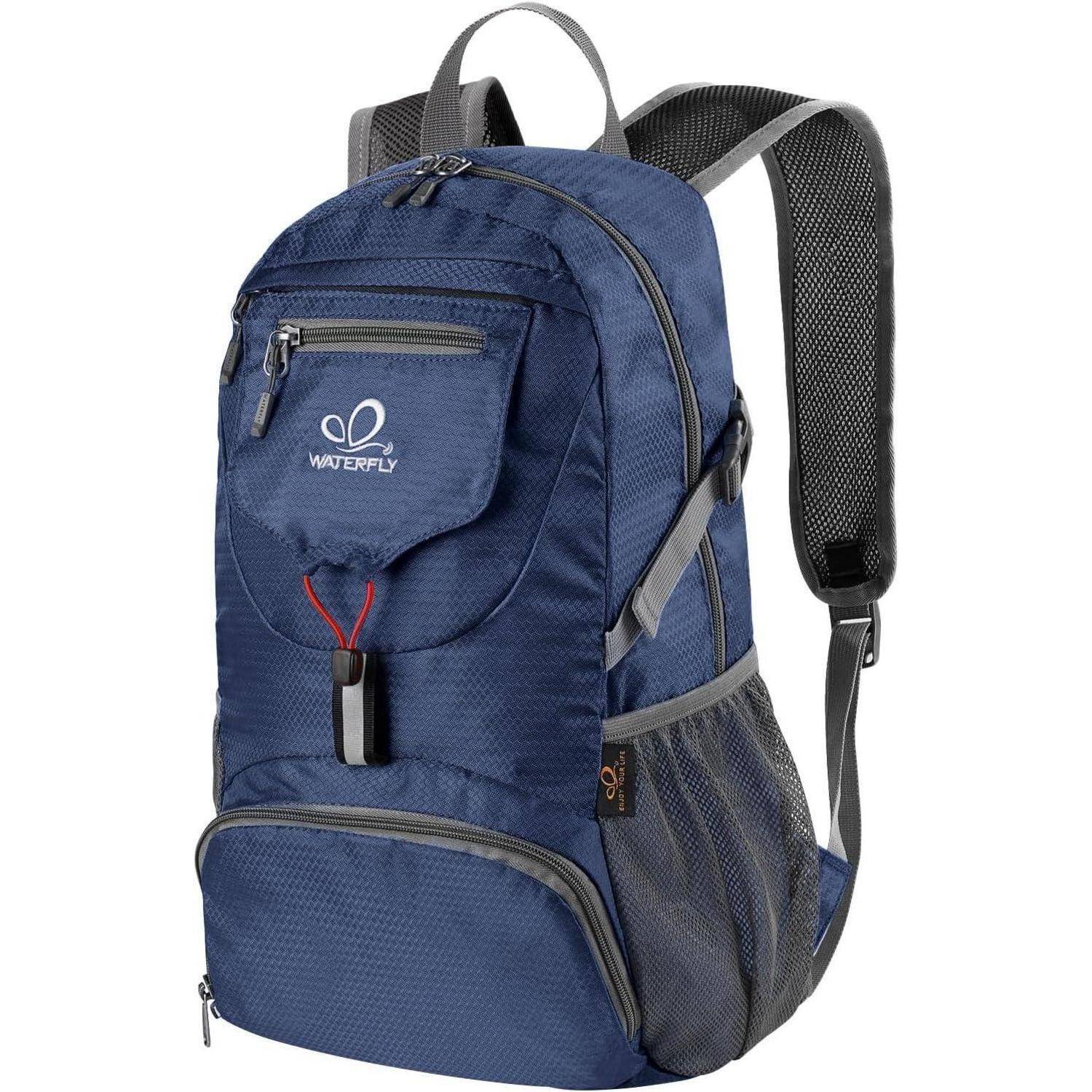 Ultraleichter Faltbarer 20L Rucksack: Wandern Camping