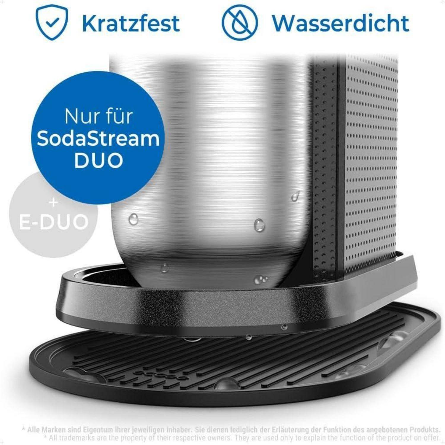 Silikon Abtropfmatte für SodaStream Duo E-Duo Trockenmatte