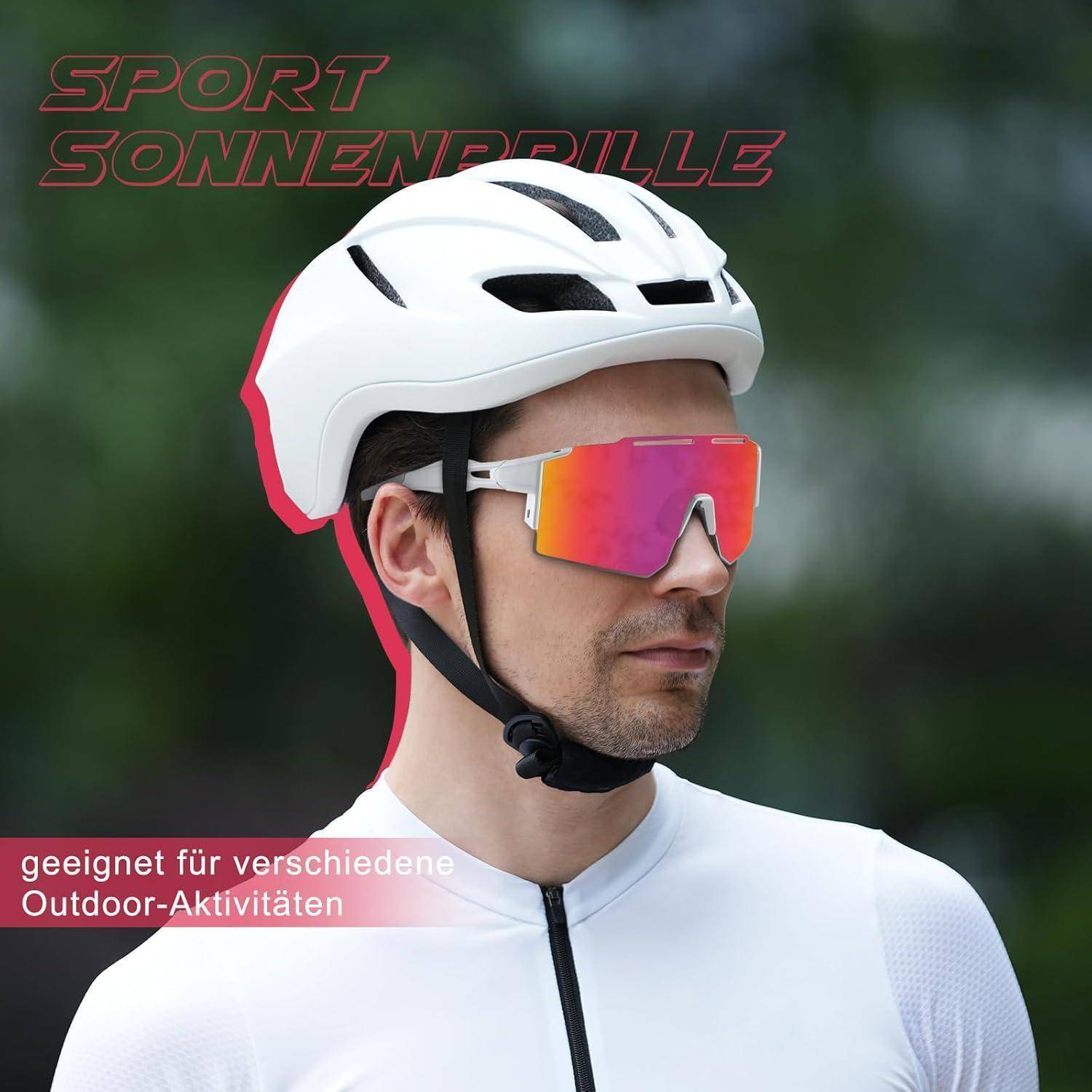Fahrradbrille Polarisierte Sonnenbrille UV400 Outdoor Sportarten