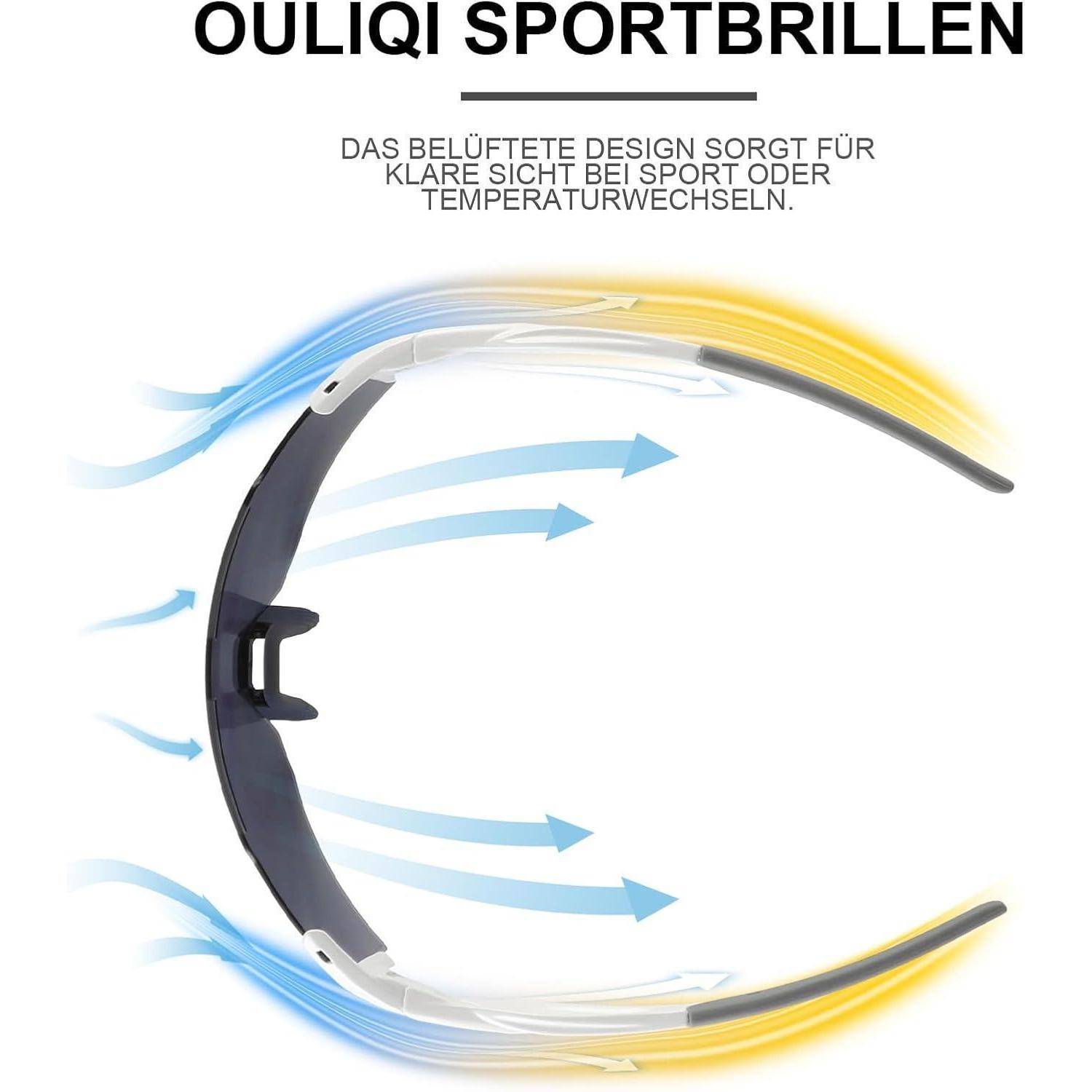 Fahrradbrille Polarisierte Sonnenbrille UV400 Outdoor Sportarten