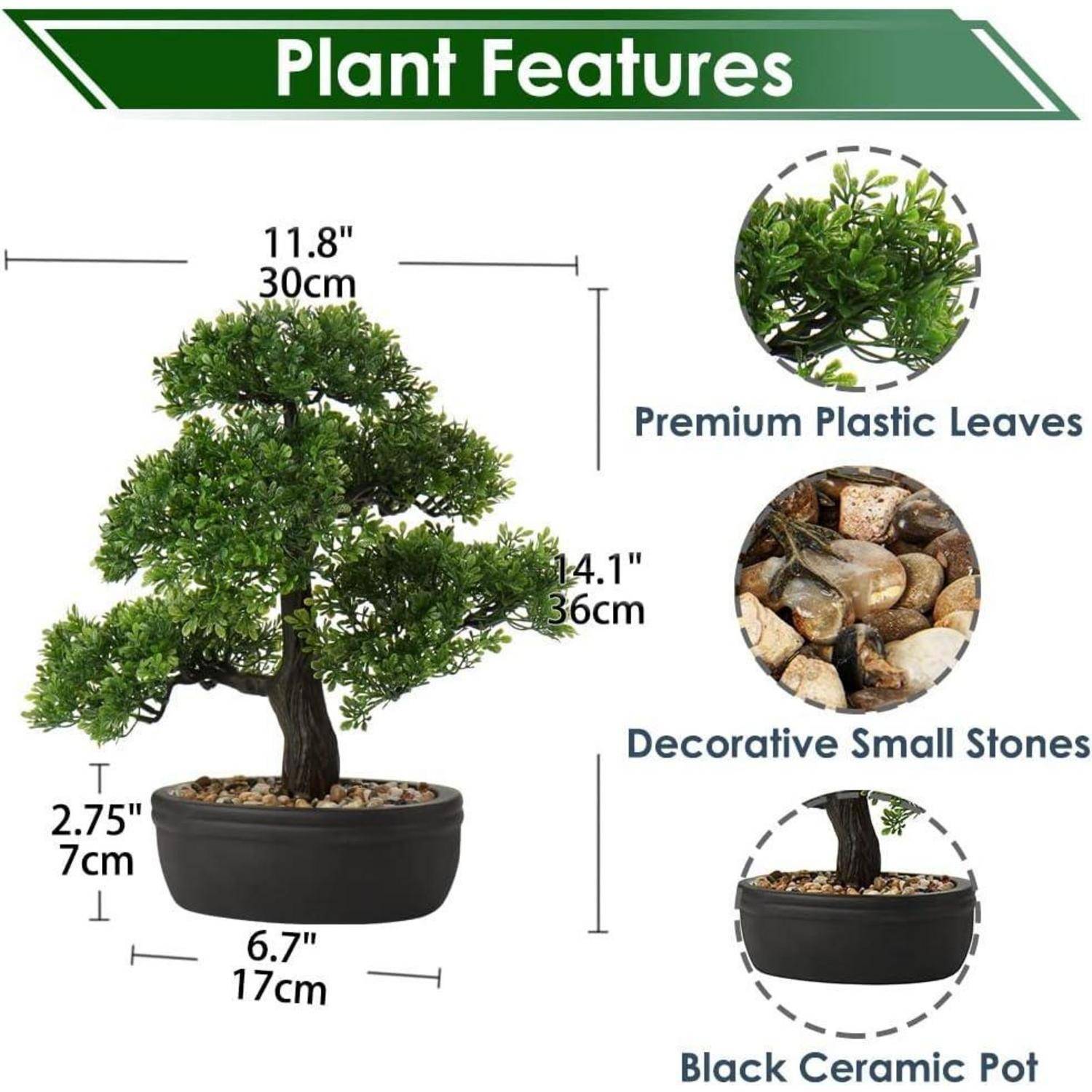 Künstlicher Bonsai-Baum, 11,8