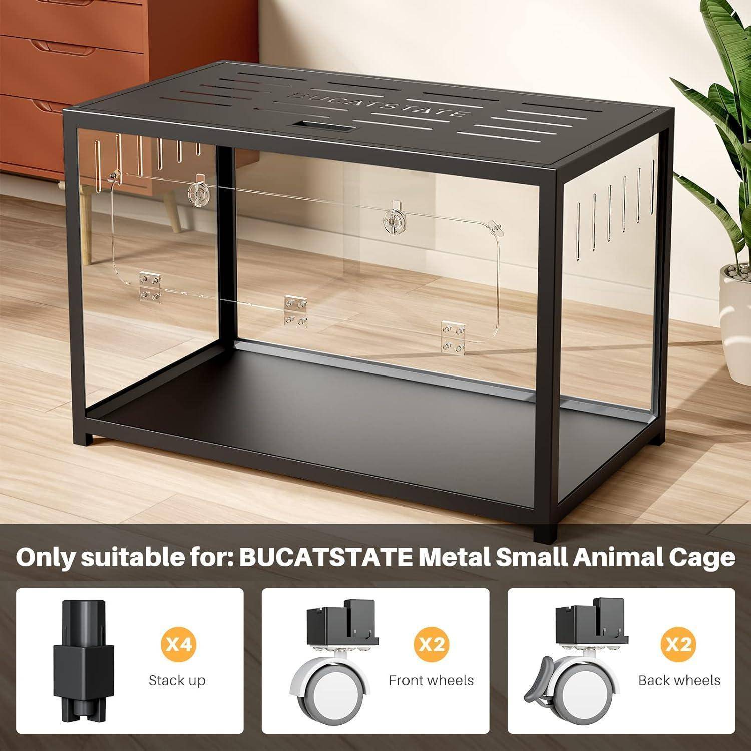 Universal Wheel & Stacking Accessories für Bucatstate Metallkäfige