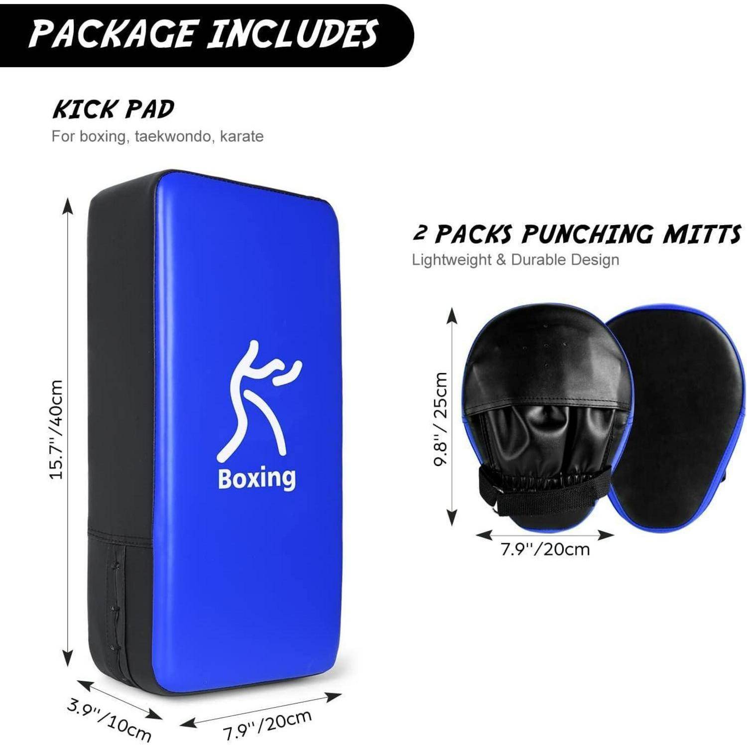 Handpratzen Set 2 IN 1 PU Pratzen Schlagpolster Boxsack Boxen