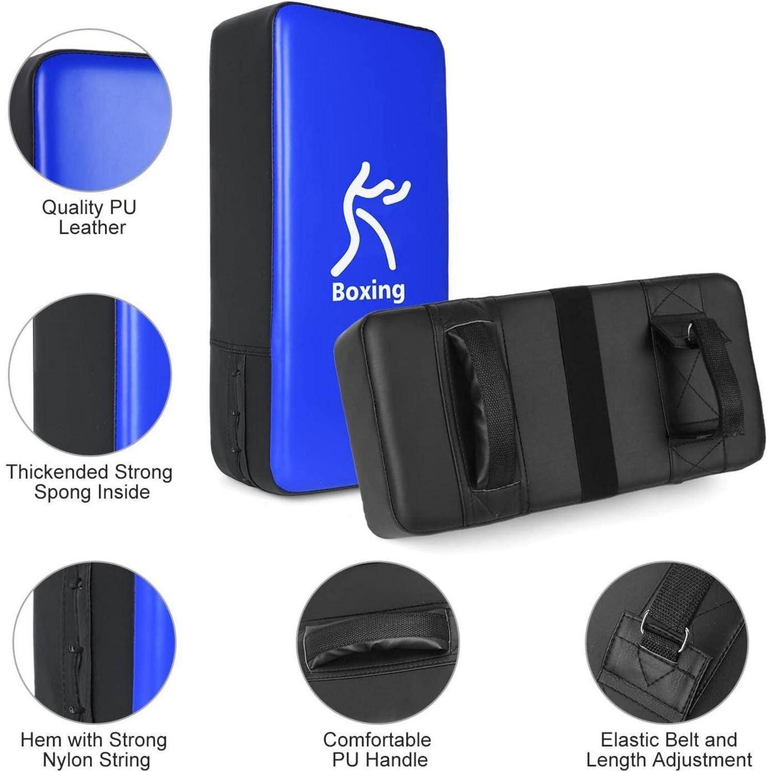 Handpratzen Set 2 IN 1 PU Pratzen Schlagpolster Boxsack Boxen