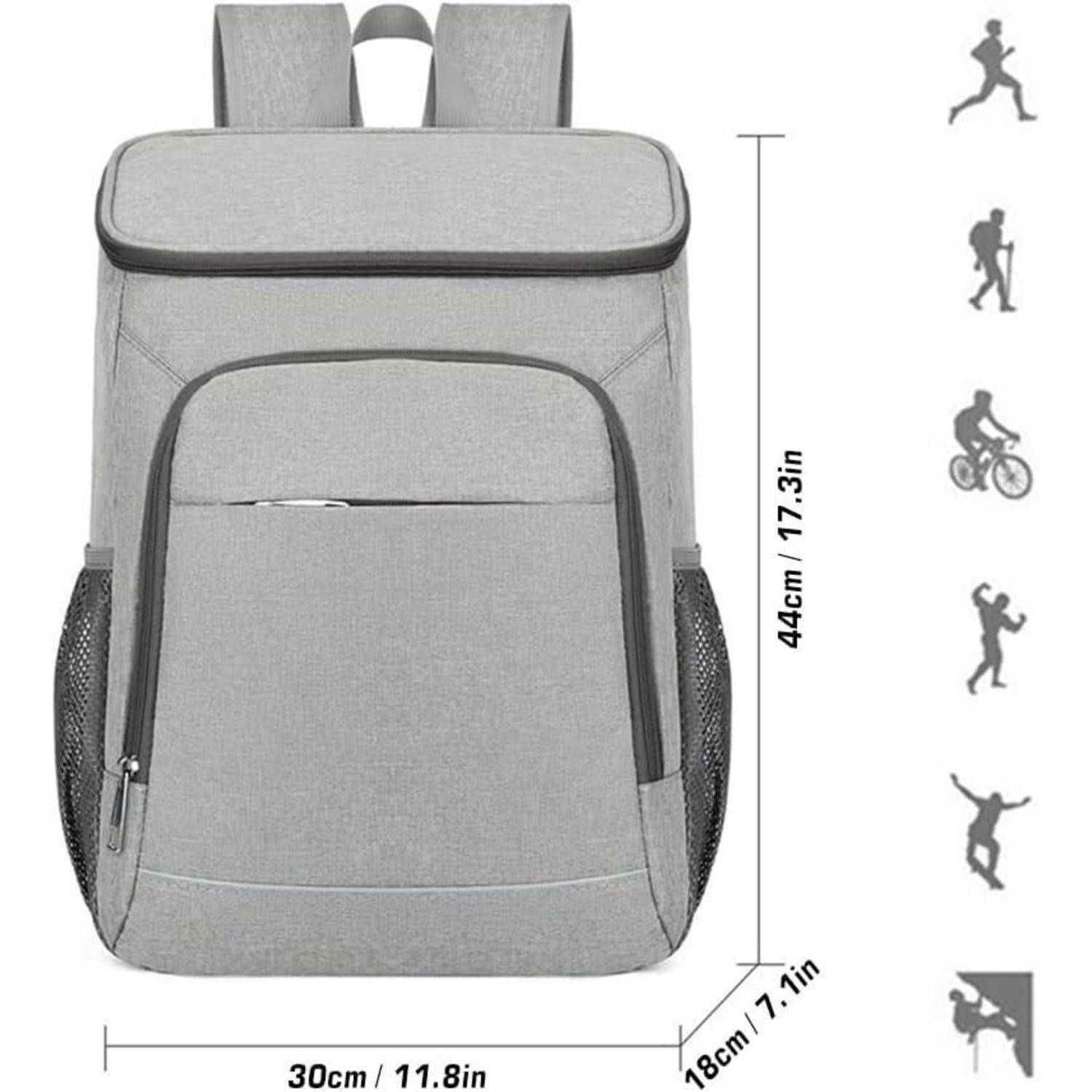 Kühl-Rucksack mit Kühlbox wasserdicht für Camping Wandern Strand