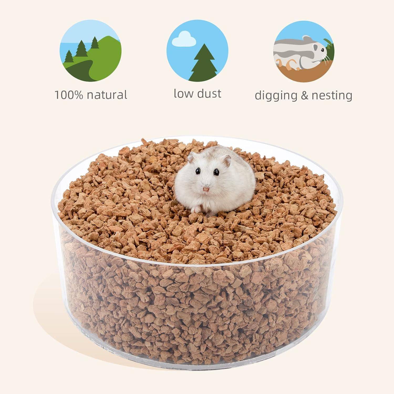 Natürliches Kokosnuss Hamster Einstreu für kleine Tiere 8-10mm