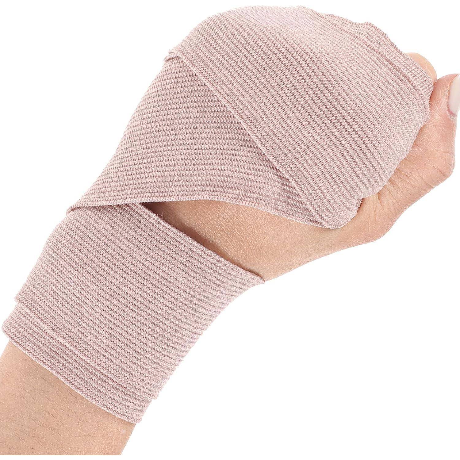 Elastische Kompressionsbandage 4er Pack - 2 3 4 6 Zoll Rollen - Knie