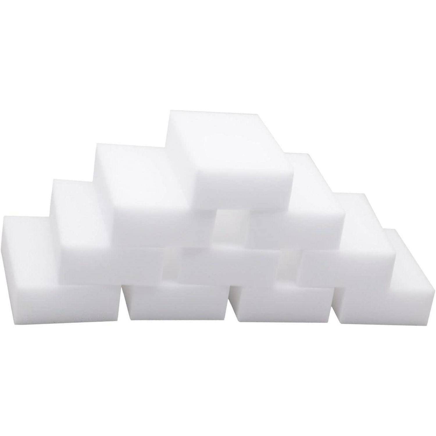 10er Pack Radierschwamm 100x60x20 mm für Küche Bad Möbel