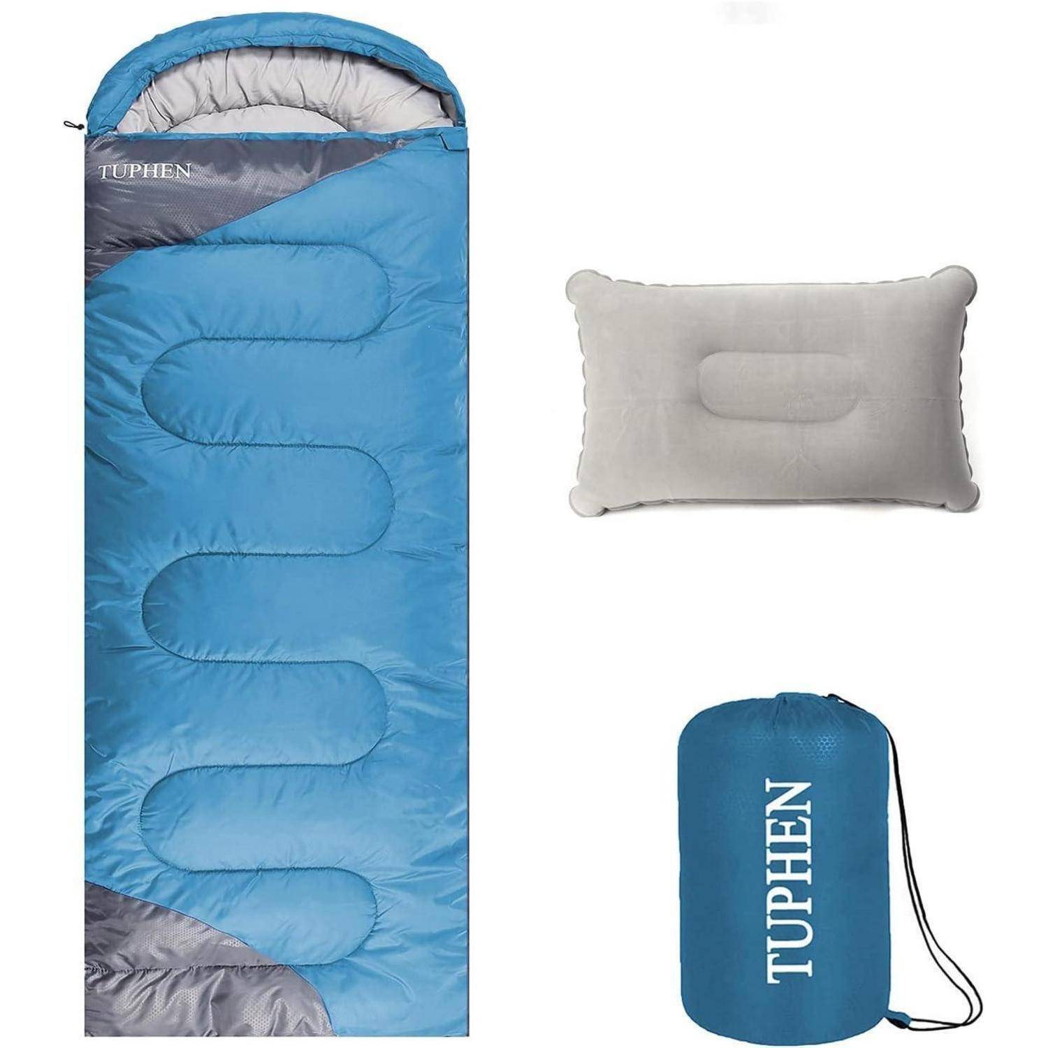 3-4 Jahreszeiten Camping Schlafsack für Erwachsene und Kinder