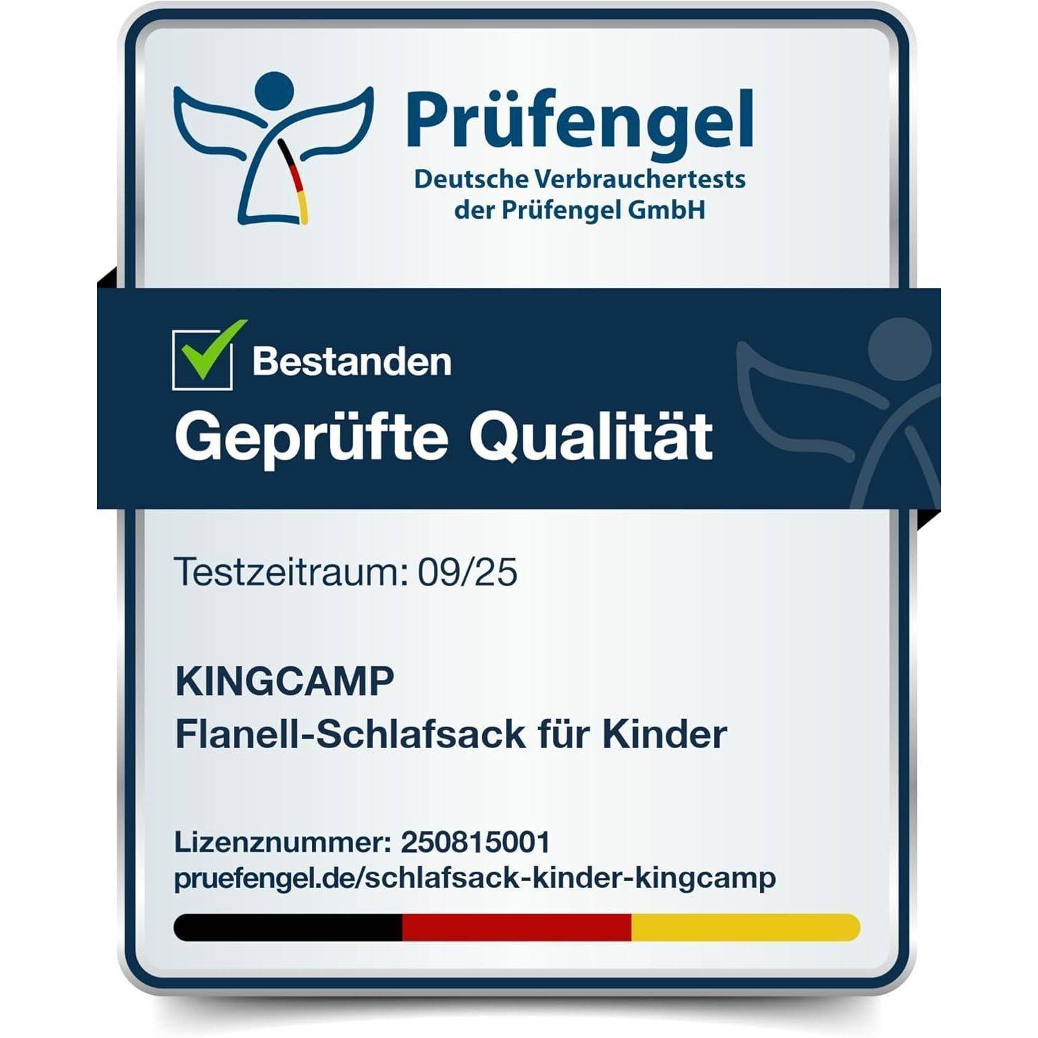 Kinderschlafsack wasserdicht 4 Jahreszeiten 140cm Rot R