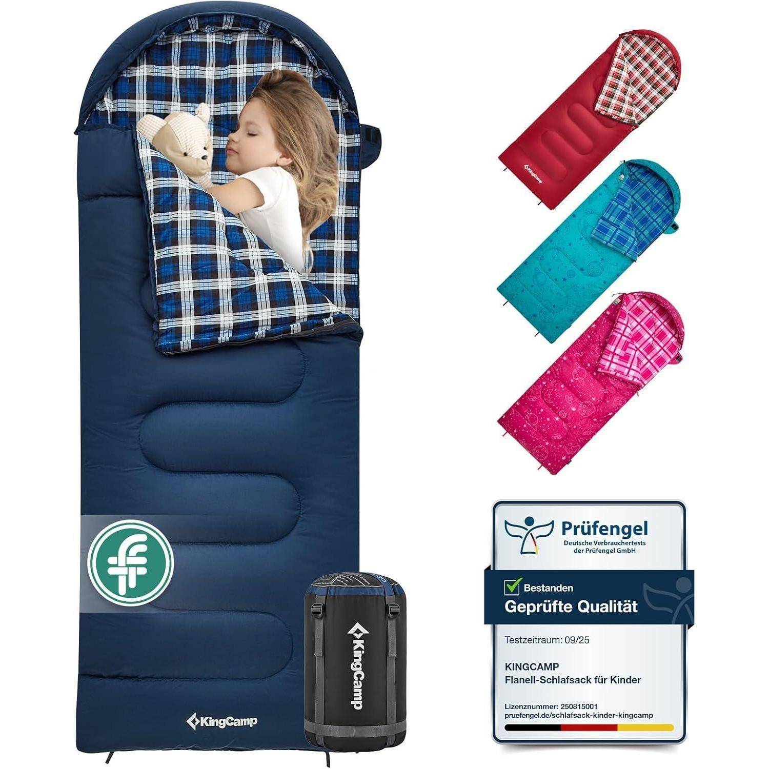 Kinderschlafsack Winter Warmer Deckenschlafsack 3-4 Jahreszeiten