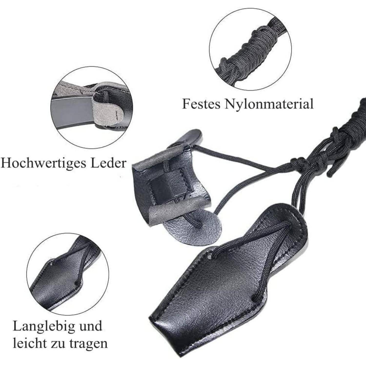 Bogenspanner Recurve Langbogen Leder Spannhilfe Gliedmaßen helfer