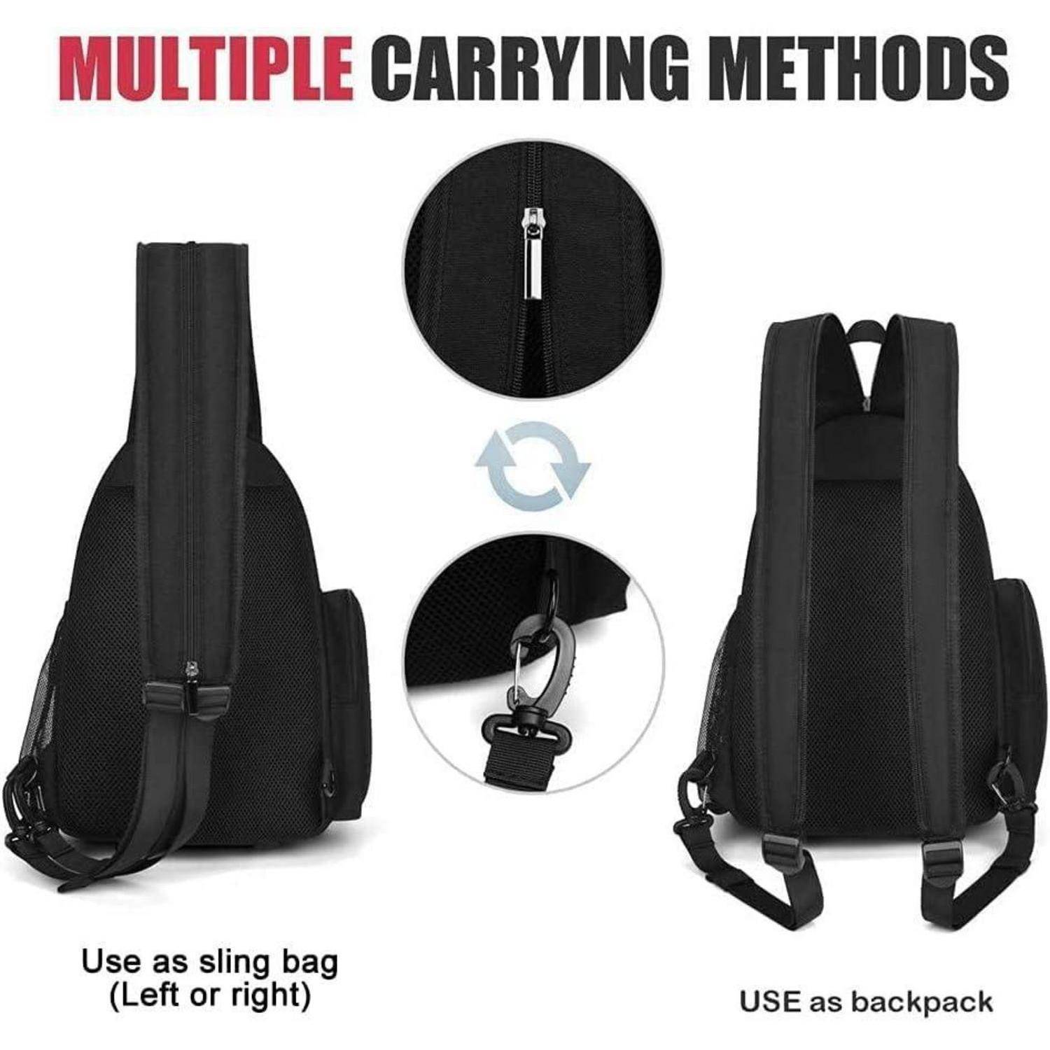 Kameratasche SLR wasserdichter Rucksack Organizer Schwarz