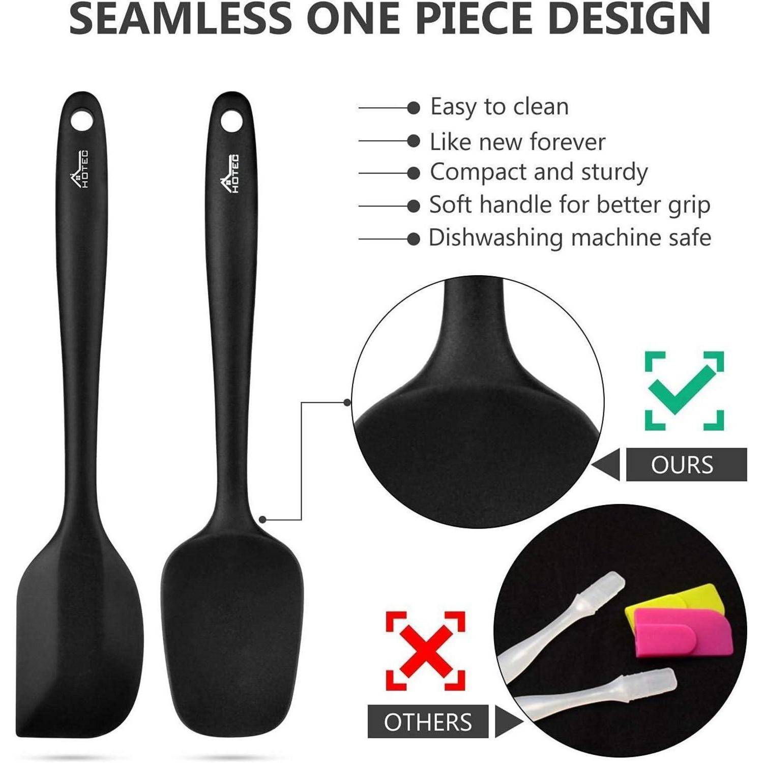 Spatel Set 5-teilig Silikon Küchenutensilien Backen Kochen Mischen
