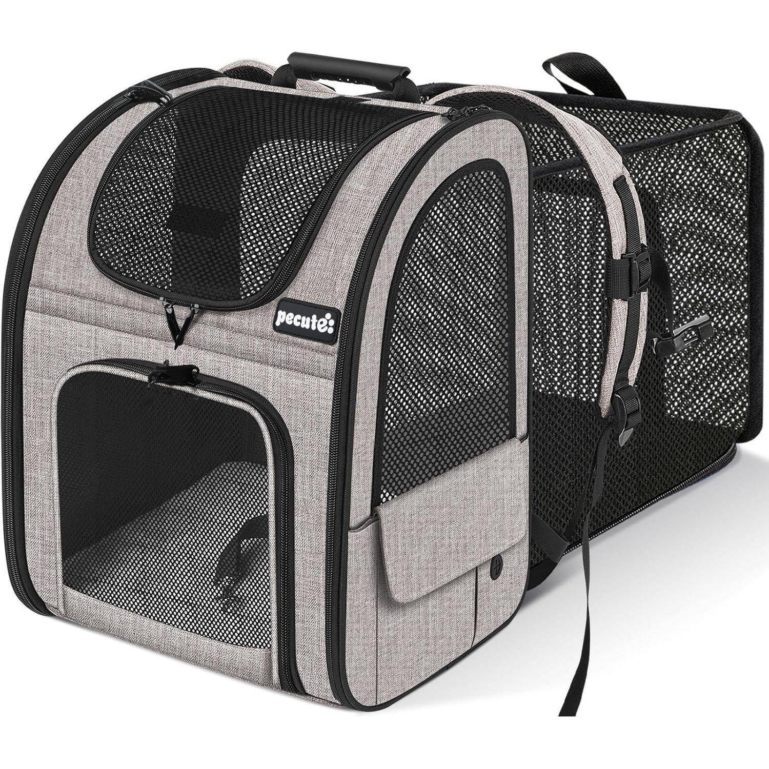 Hunderucksack Erweiterbar Faltbar Katzenrucksack Große Katzen