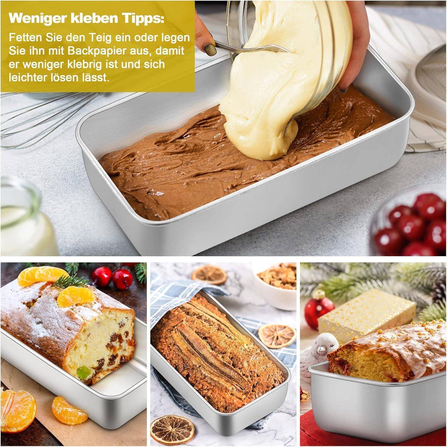 Weniger kleben Tipps: Fetten Sie den Teig ein oder legen Sie ihn mit Backpapier aus