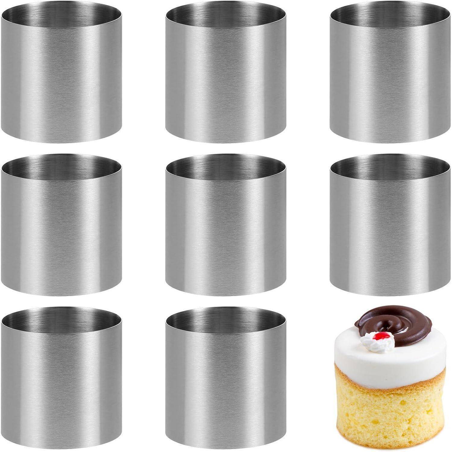 Tortenring Set Dessertringe Klein Servierringe Backzubehör Kuchen