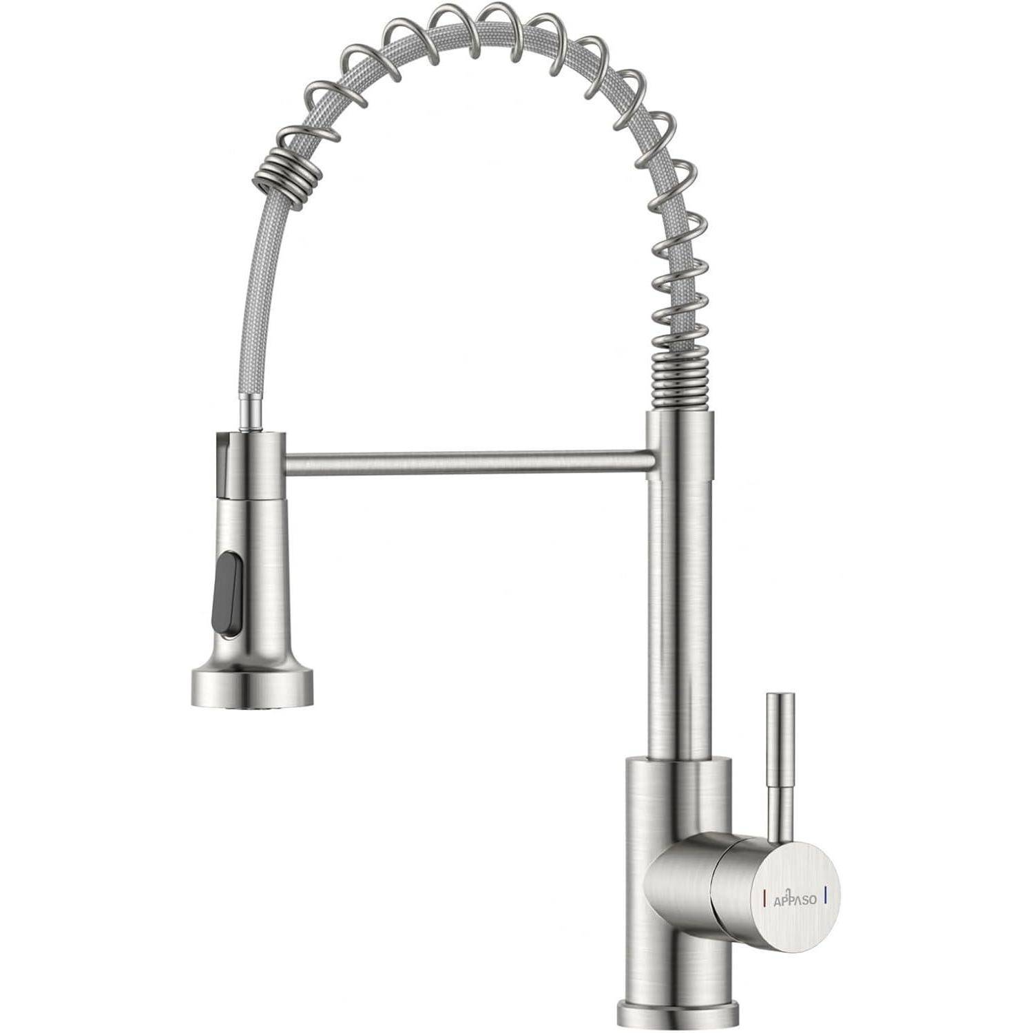 Wasserhahn Küche Hochdruck mit Herunterziehen Brause 2 Strahlarten