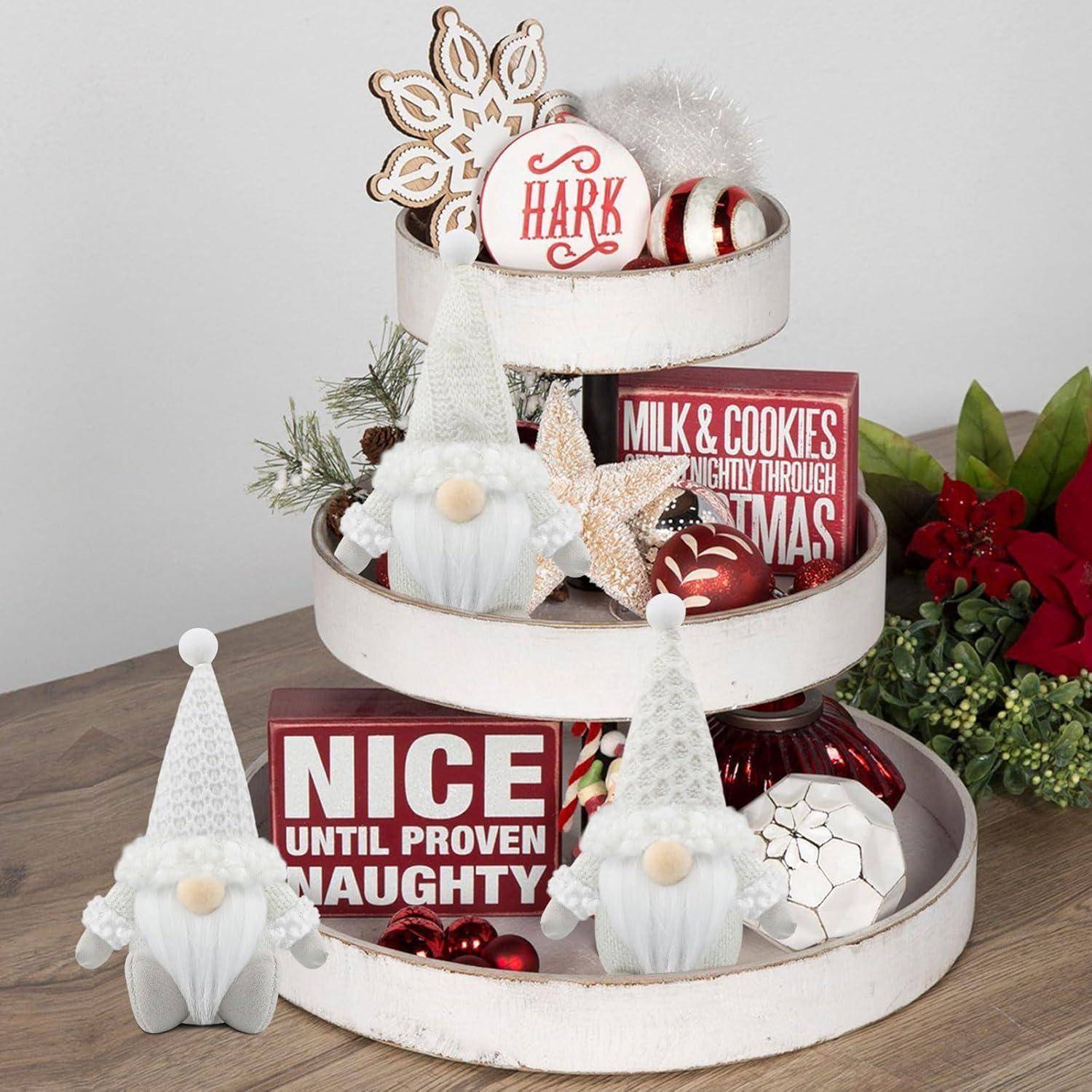 Weihnachtswichtel Figuren 3er Set Weihnachtsdeko Weihnachten Deko