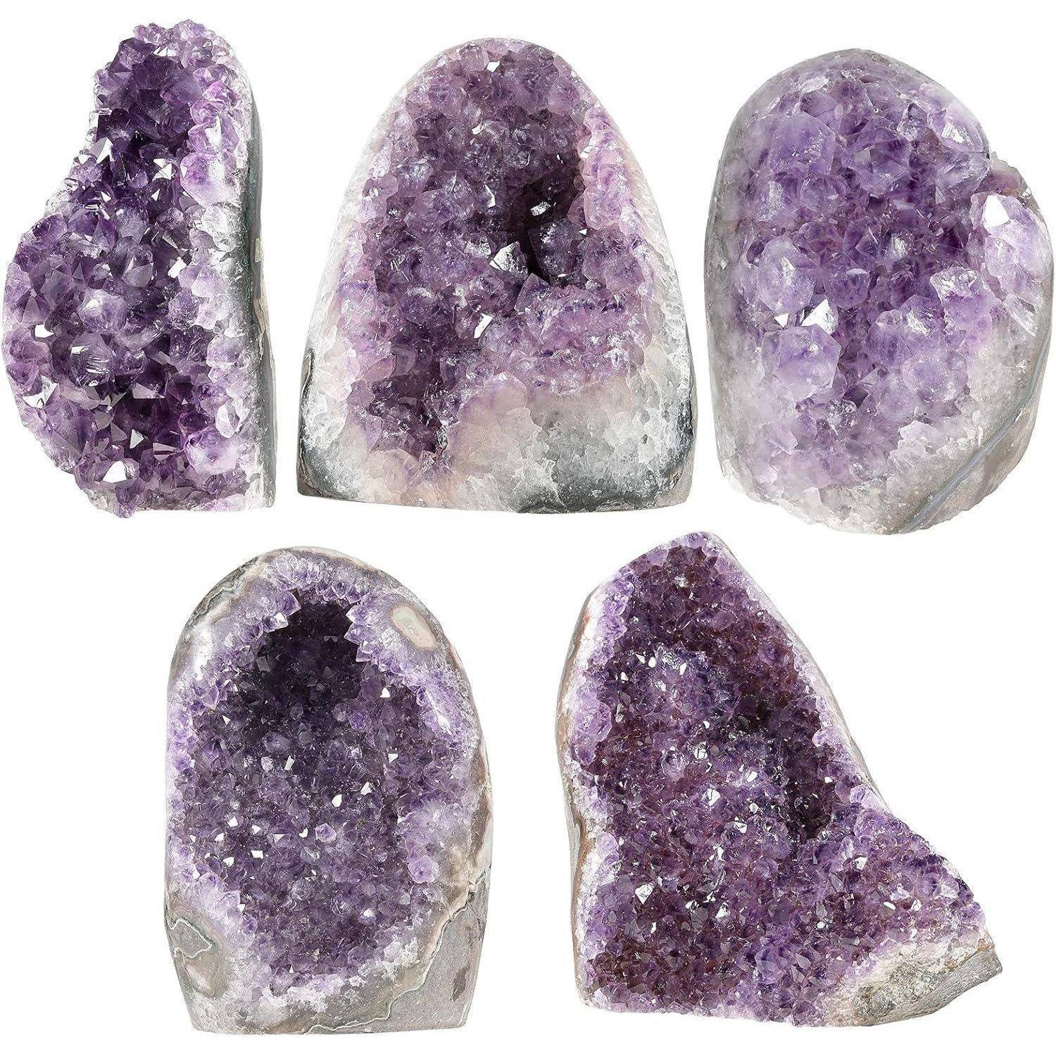 Natürlicher Amethyst Druse Rohstein 600-700g Fengshui Deko