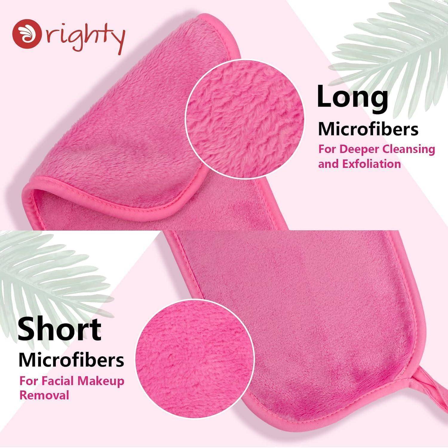 Makeup Entferner Tücher 4 Stück wiederverwendbare Mikrofaser